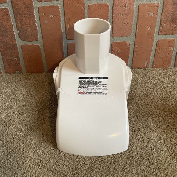 Jack LaLanne's Power Juicer Replacement Parts Lid Pulp Guard Top Chute #CL-003AP - Picture 1 of 3
